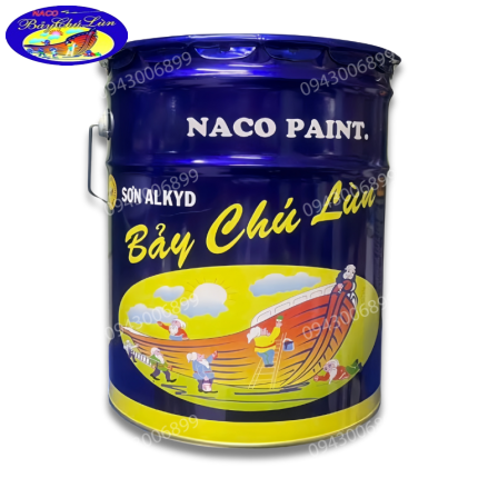 SƠN NACO MÀU ĐỎ 210