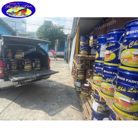 SƠN NACO MÀU ĐỎ 210