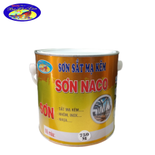 SƠN MẠ KẼM NACO ĐEN MỜ