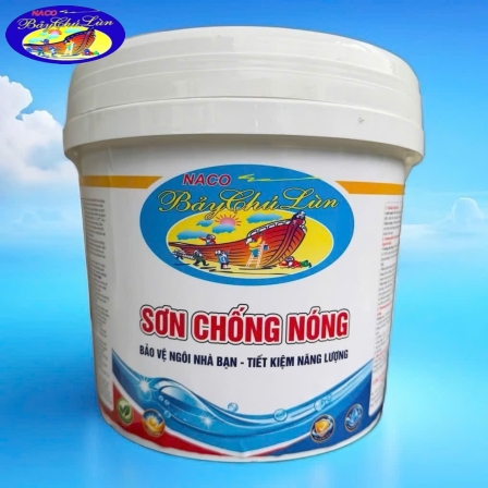 SƠN CHỐNG NÓNG NACO GIẢM NHIỆT HIỆU QUẢ CHO TƯỜNG ĐỨNG MÁI TÔN