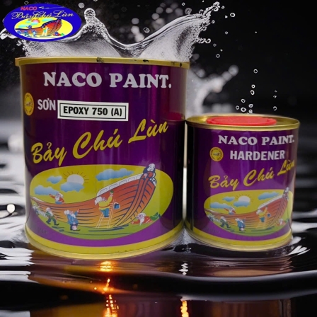 SƠN MẠ KẼM NACO ĐEN MỜ