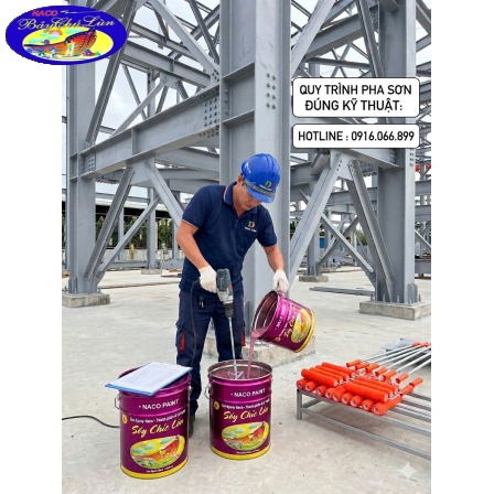 SƠN EPOXY NACO DÙNG CHO KẾT CẤU VÀ KIM LOẠI